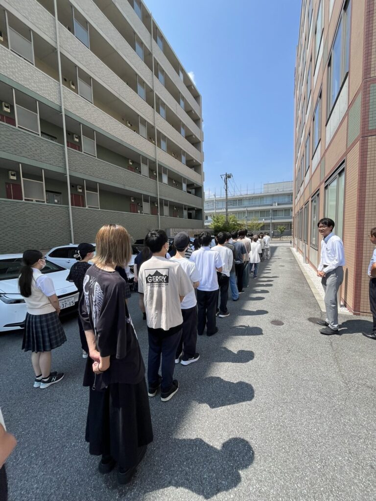 2025年　始業式、防災訓練が行われました。